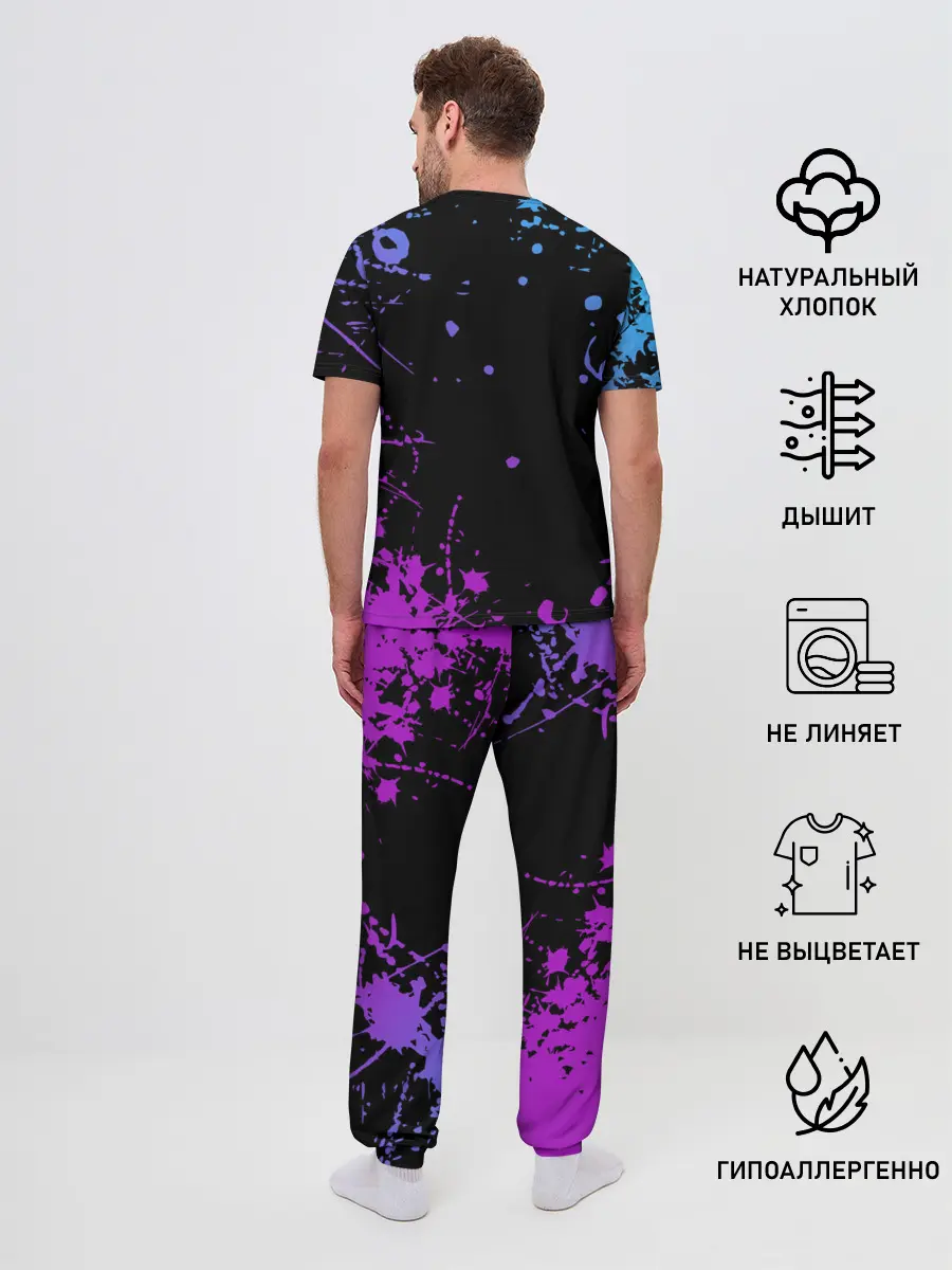 Мужская пижама с брюками / 6IX9INE 69