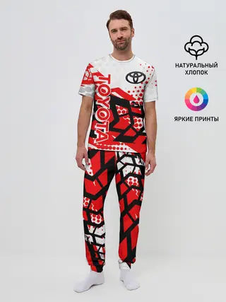 Мужская пижама с брюками / Toyota
