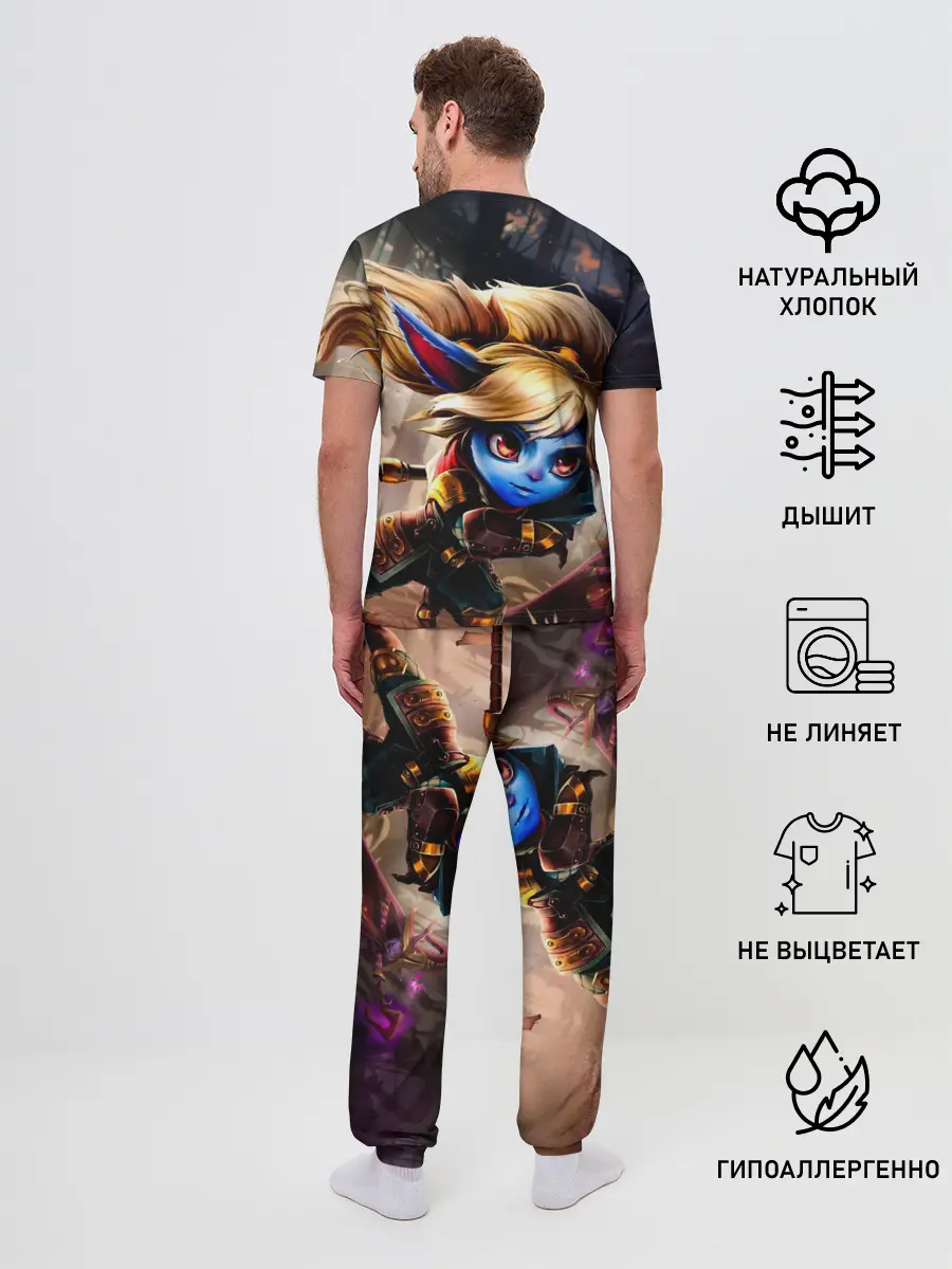 Мужская пижама с брюками / Поппи Хранительница молота