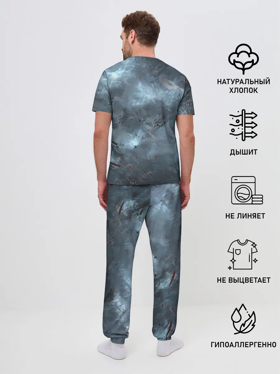 Мужская пижама с брюками / Naraka team