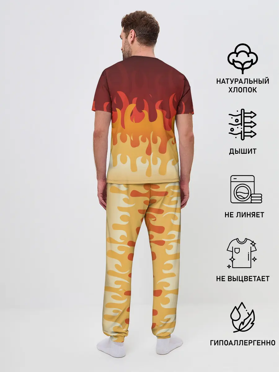 Мужская пижама с брюками / Дорогой Папочка | Friday Night Funkin