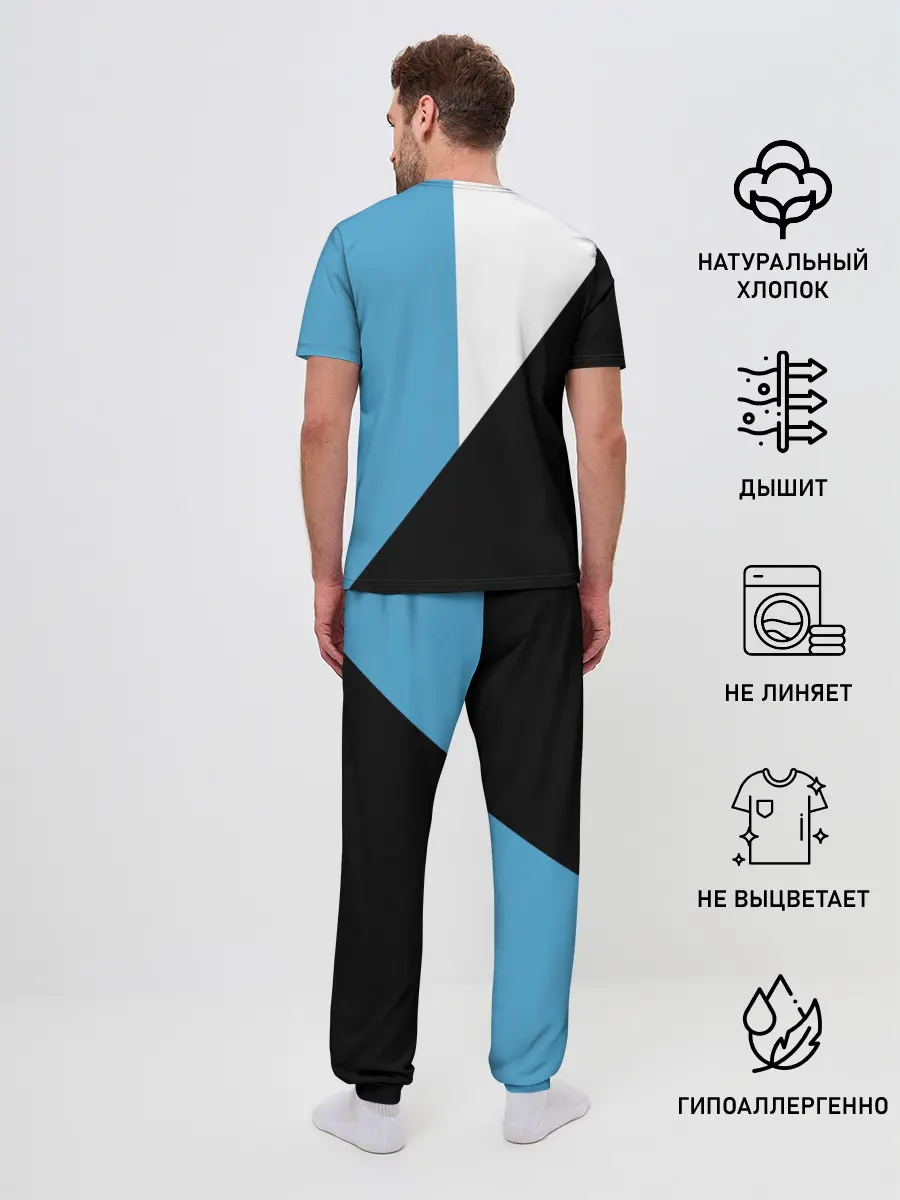 Мужская пижама с брюками / BMW, спорт