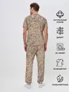 Мужская пижама с брюками / Рисованный камень