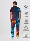 Мужская пижама с брюками / Diablo Fire Ice