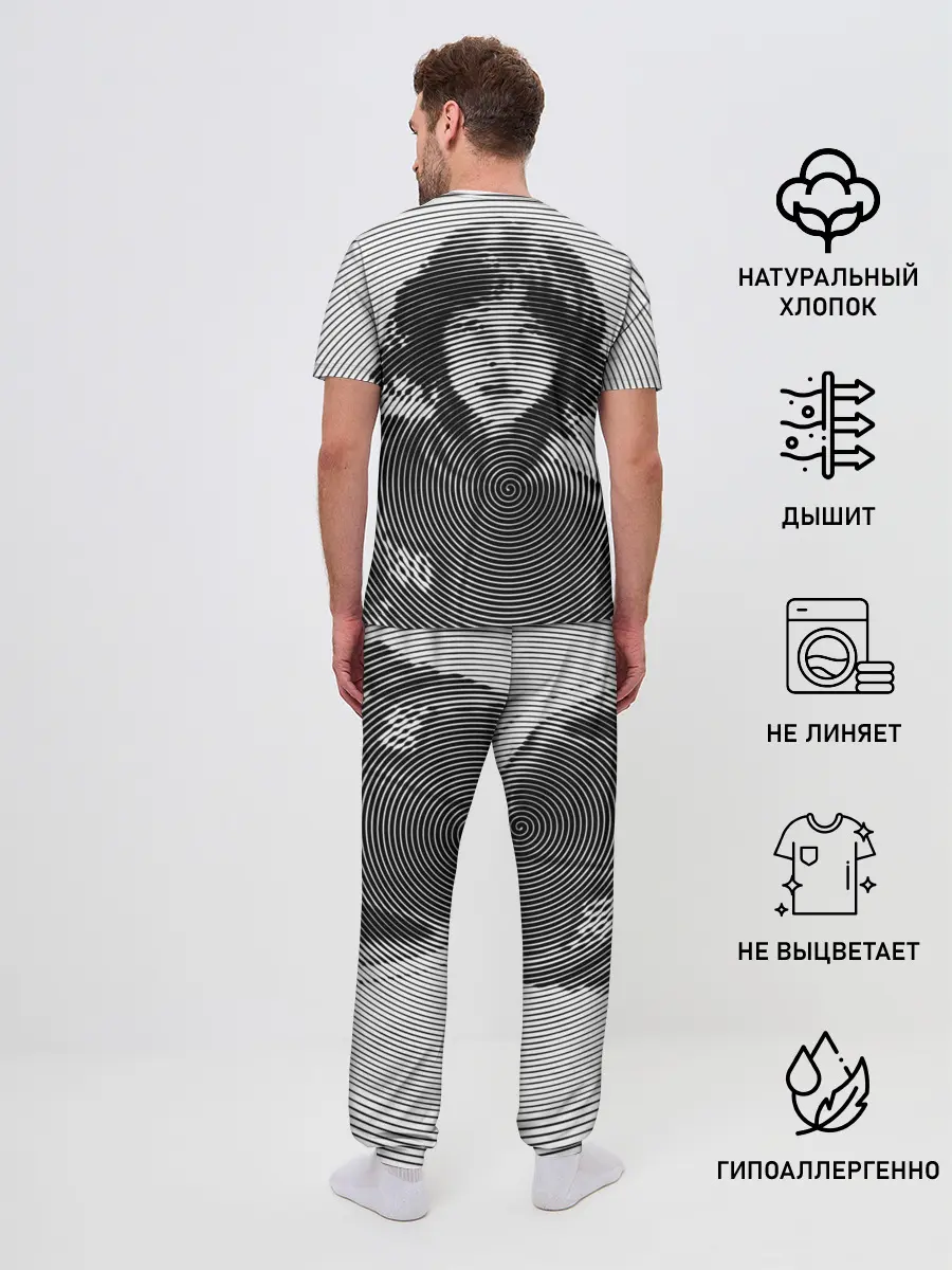 Мужская пижама с брюками / Игра в кальмара: игрок 067