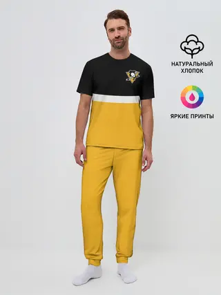 Мужская пижама с брюками / Питтсбург Пингвинз НХЛ