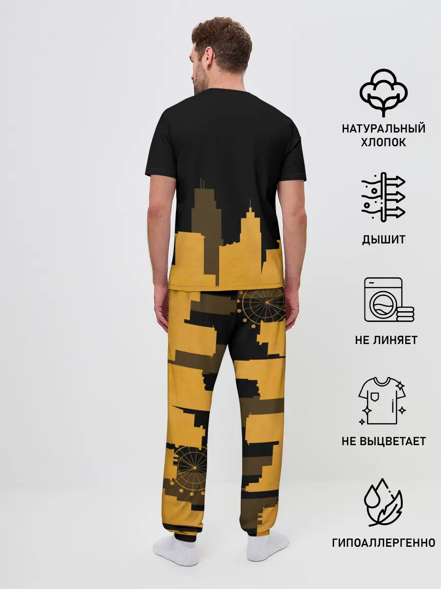 Мужская пижама с брюками / WU-TANG CLAN CITY