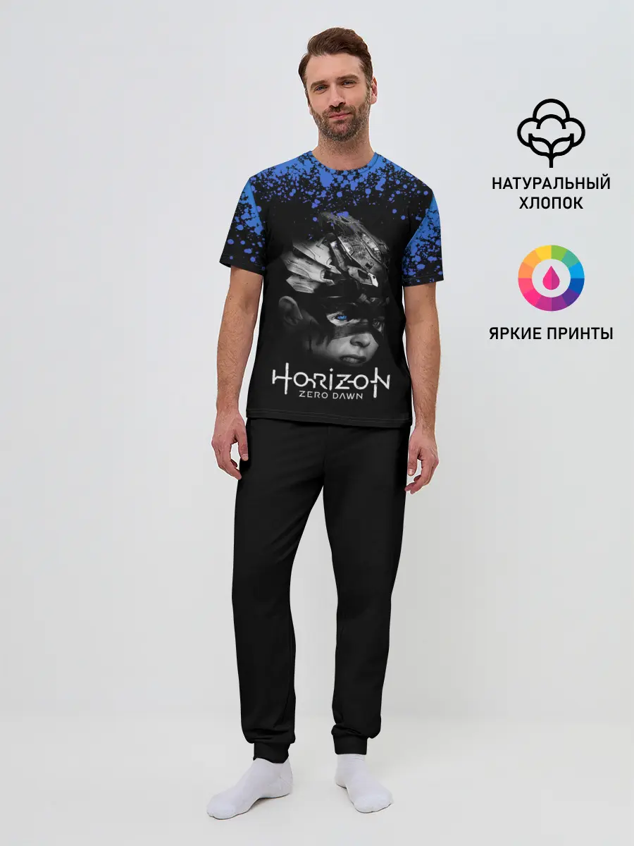 Мужская пижама с брюками / HORIZON ZERO DAWN | POSTER