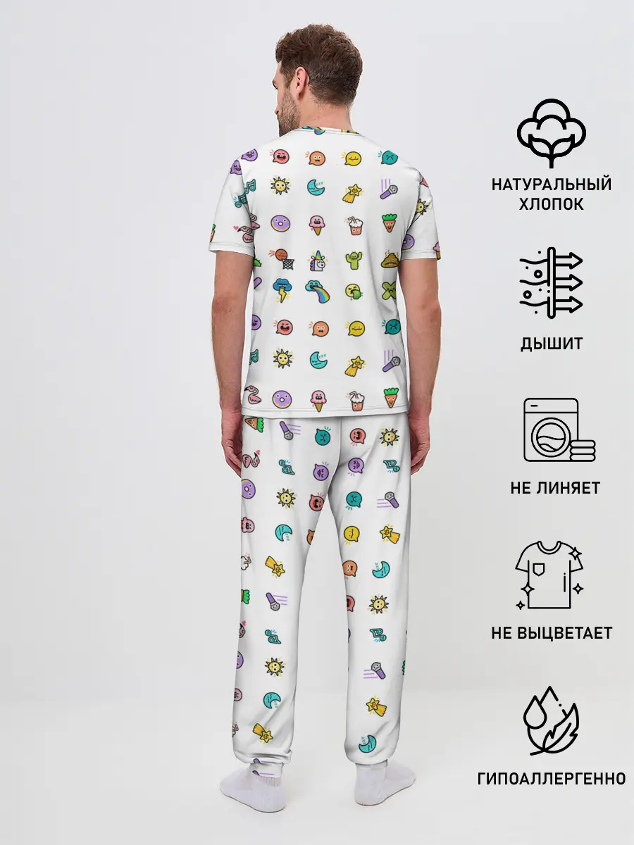 Мужская пижама с брюками / Логотип | Toca Boca | Тока Бока