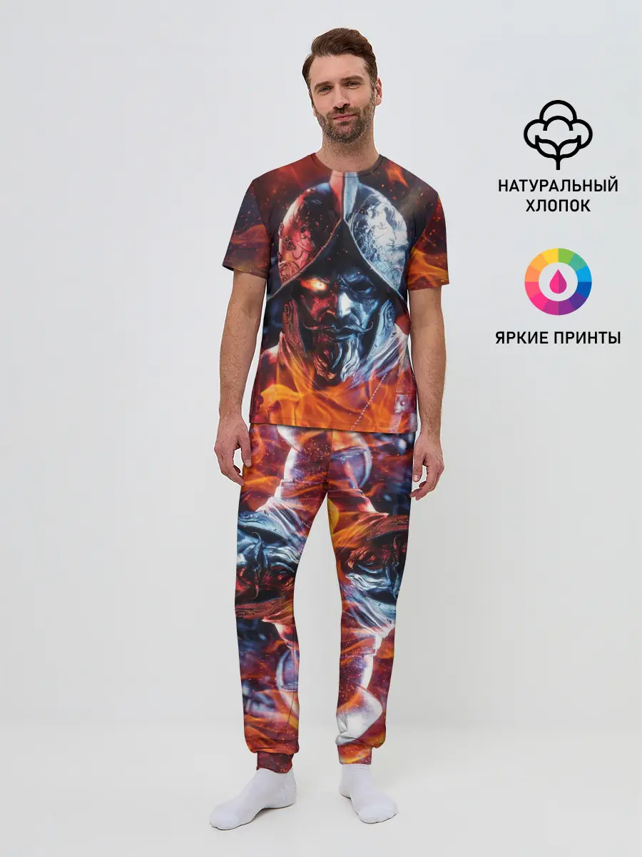 Мужская пижама с брюками / NEW WORLD / НЬЮ ВОРЛД / РЫЦАРЬ