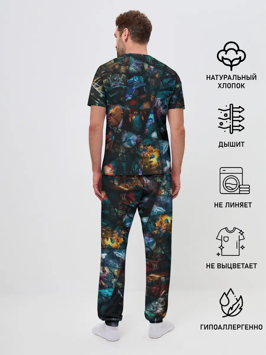 Мужская пижама с брюками / Марси ДОТА 2
