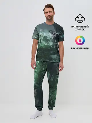 Мужская пижама с брюками / Chernobylite игровой арт