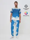 Мужская пижама с брюками / Полёт в облаках