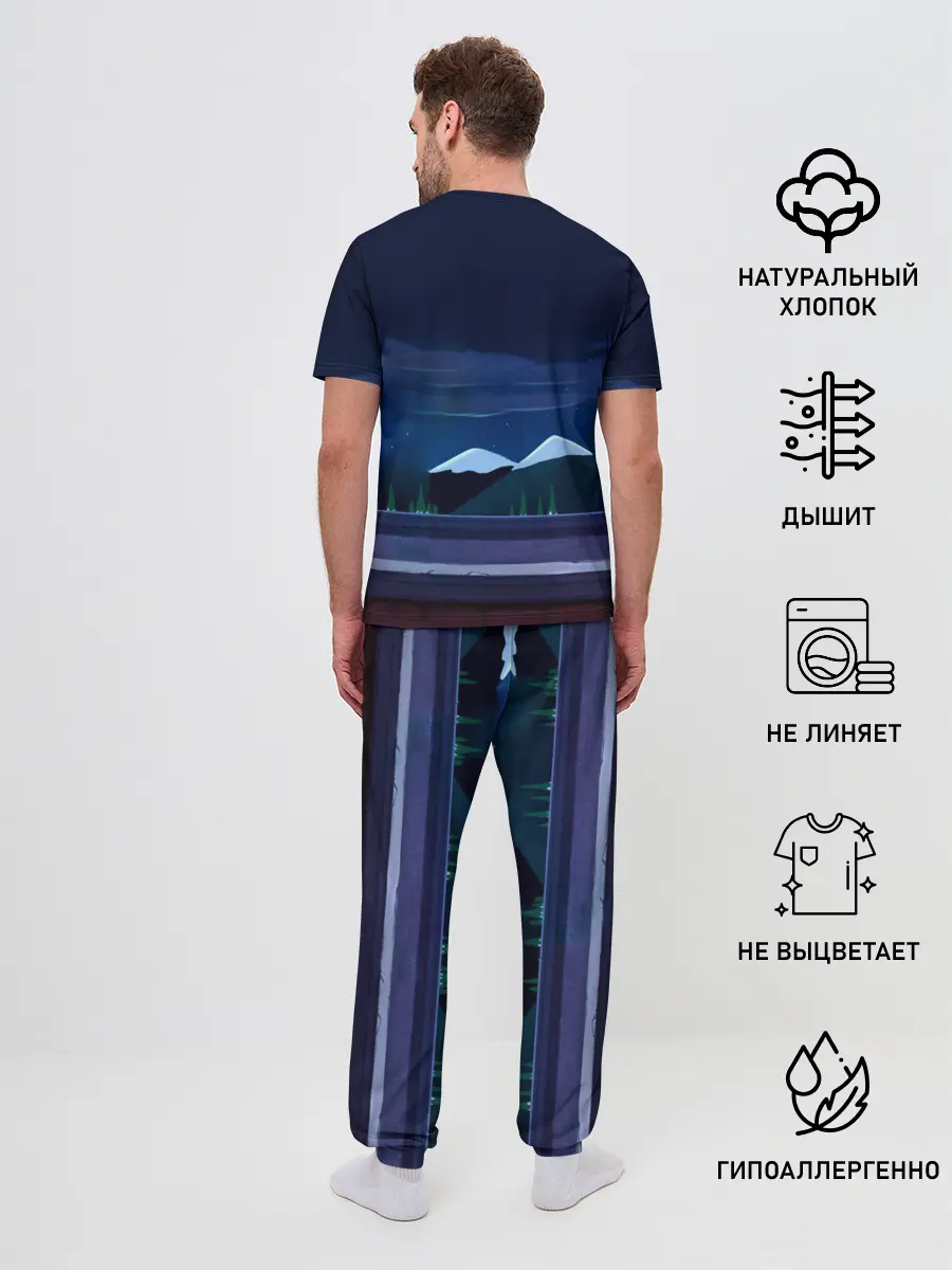 Мужская пижама с брюками / The Coon - Енот | Южный Парк