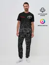 Мужская пижама с брюками / TOYOTA SPORT / LOGOBOMBING