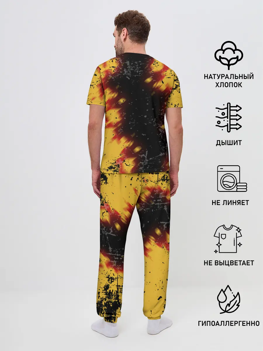 Мужская пижама с брюками / Genshin Impact: Аниме.