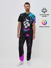 Мужская пижама с брюками / Velial Squad neon