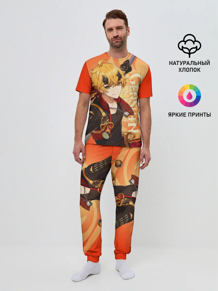 Мужская пижама с брюками / Genshin Impact, Тома