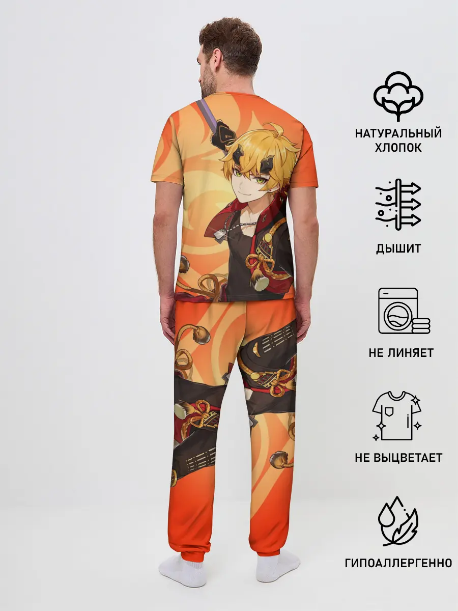 Мужская пижама с брюками / Genshin Impact, Тома