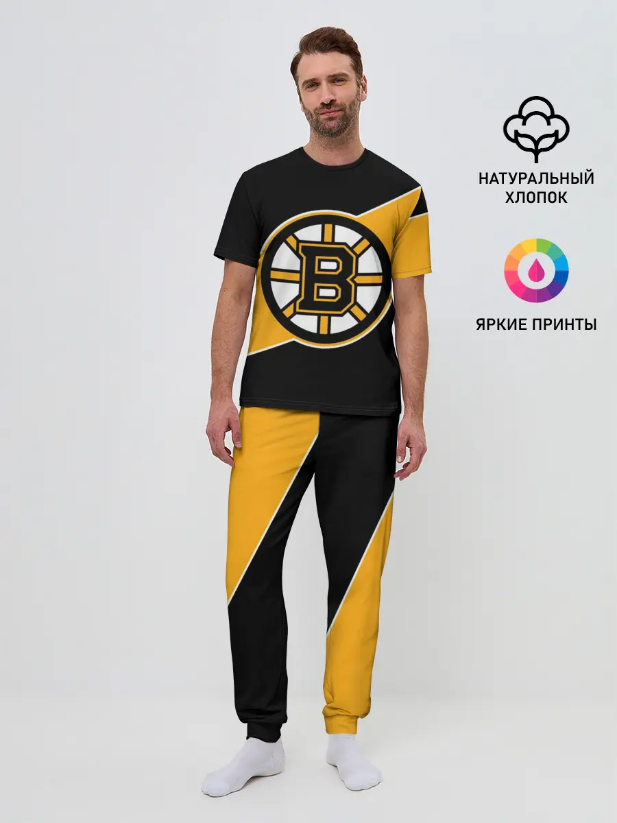 Мужская пижама с брюками / Бостон Брюинз, Boston Bruins