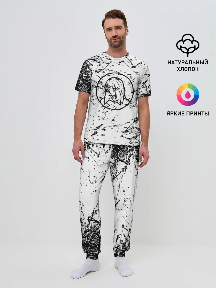 Мужская пижама с брюками / velial squad / velial pharaoh