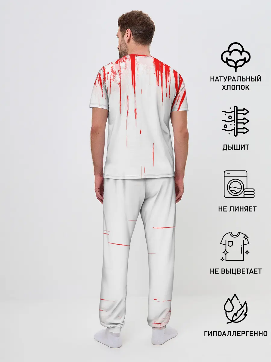 Мужская пижама с брюками / velial squad девочка дьявол