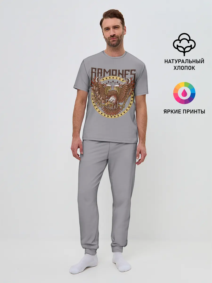 Мужская пижама с брюками / Ramones Eagle
