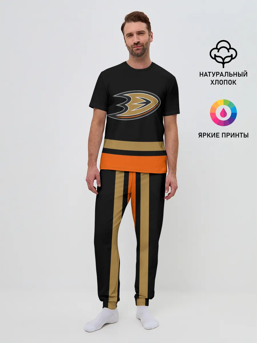 Мужская пижама с брюками / Anaheim Ducks | Анахайм Дакс