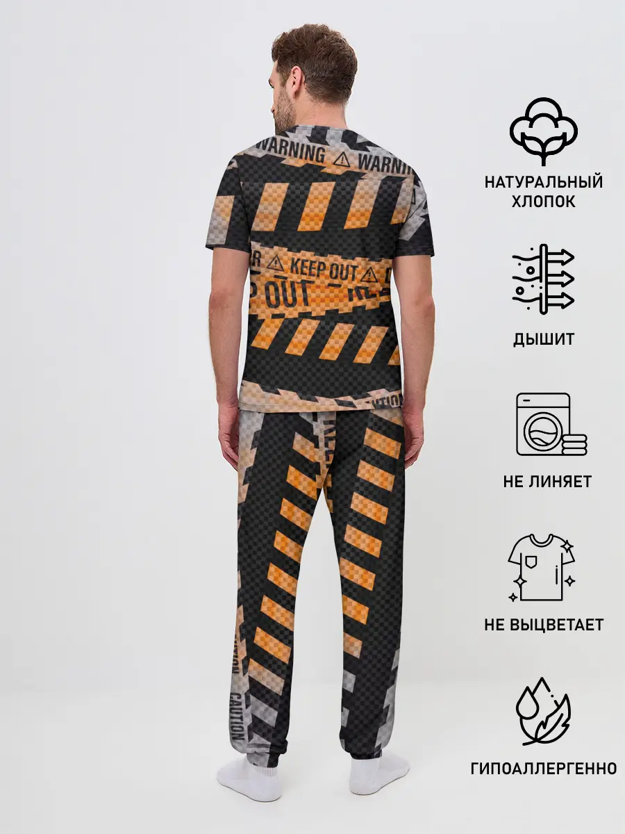 Мужская пижама с брюками / Трафальгар Ло особо опасен