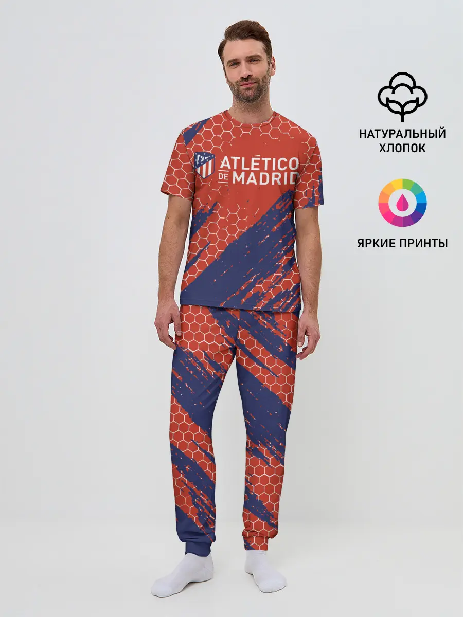 Мужская пижама с брюками / Atletico Madrid: Football Club.