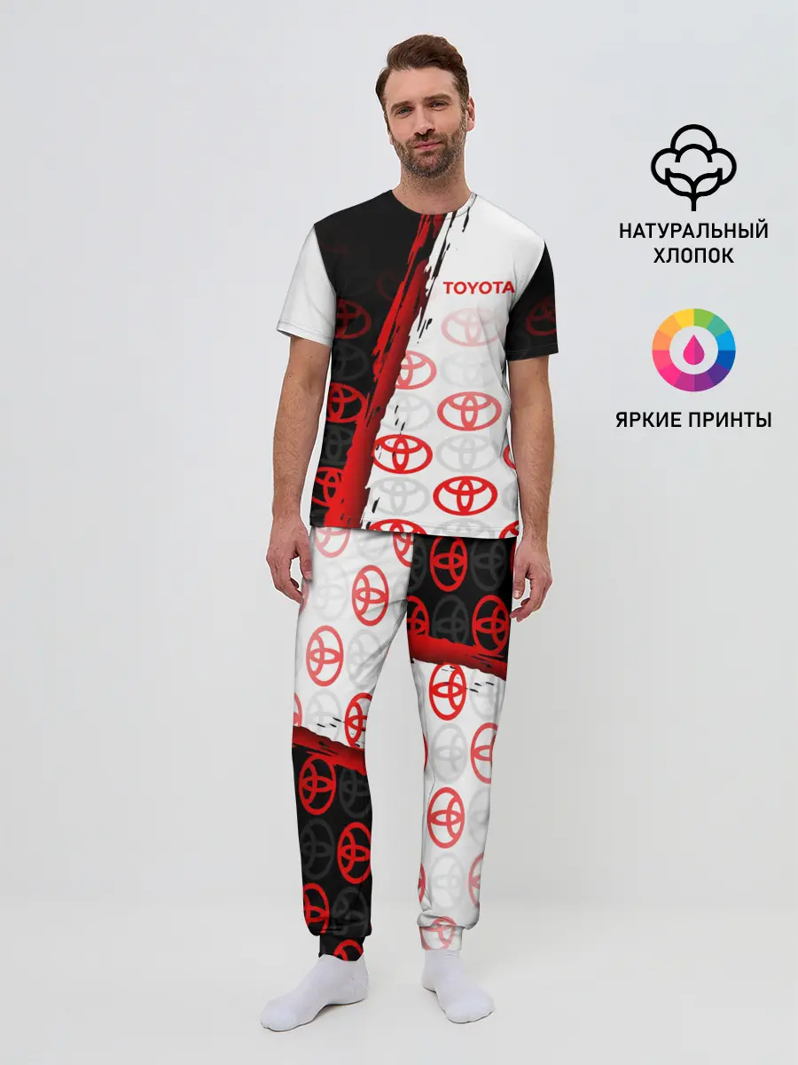Мужская пижама с брюками / TOYOTA SPORT / GRUNGE / ГРАНЖ