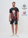 Мужской костюм с шортами / Kakegurui падает