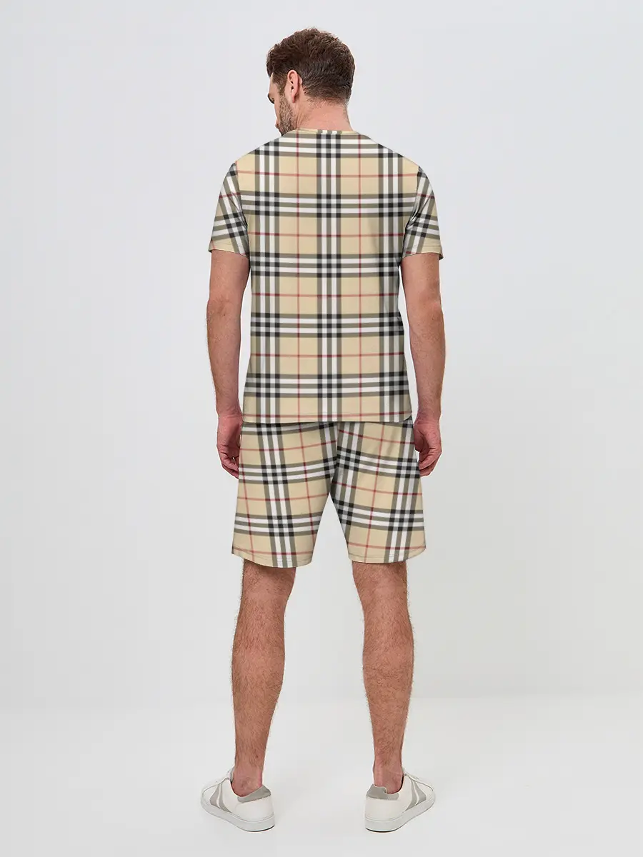 Мужской костюм с шортами / Nova check