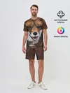 Мужской костюм с шортами / Лисичка