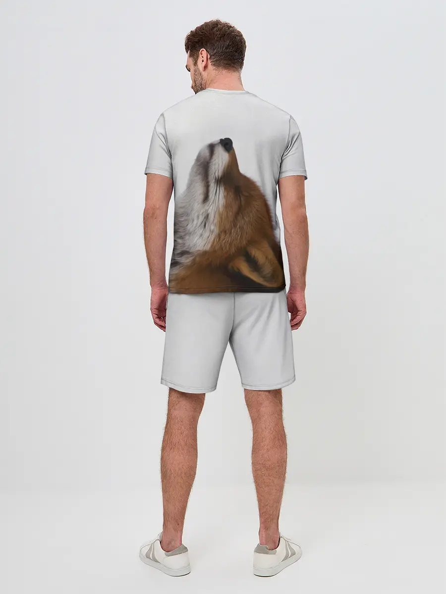 Мужской костюм с шортами / Лиса Главное фыр-фыр