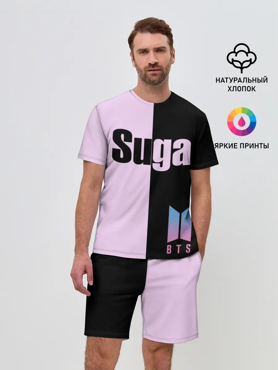 Мужской костюм с шортами / BTS Suga