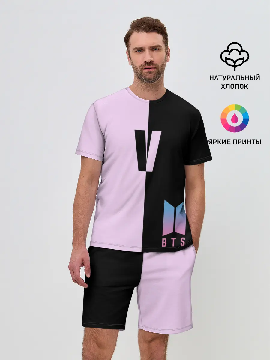 Мужской костюм с шортами / BTS V