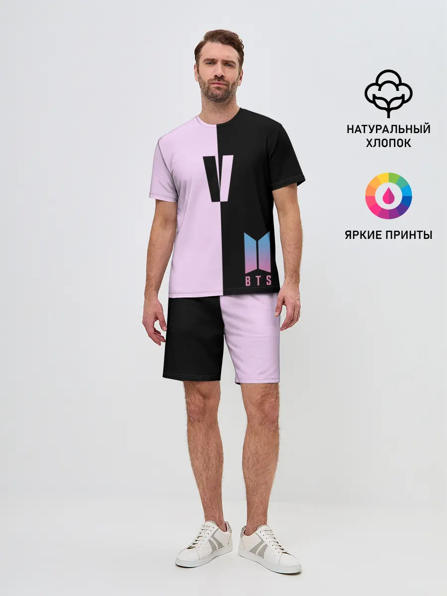 Мужской костюм с шортами / BTS V