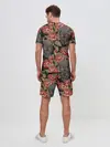 Мужской костюм с шортами / Черепа и розы