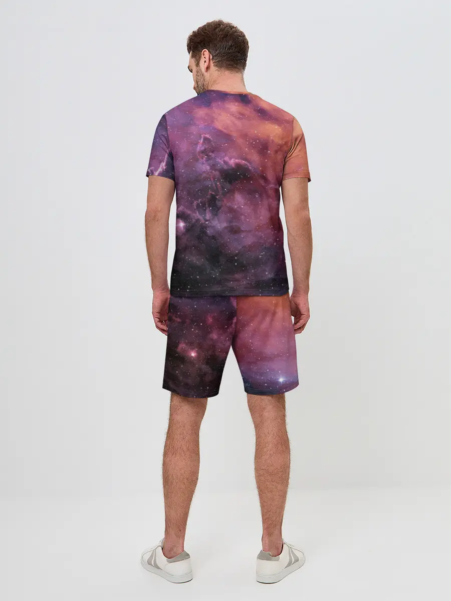 Мужской костюм с шортами / Elon Musk Space Илон Маск