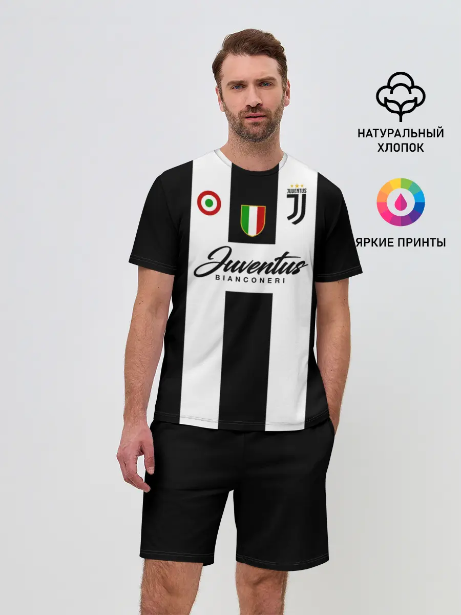 Мужской костюм с шортами / Ювентус