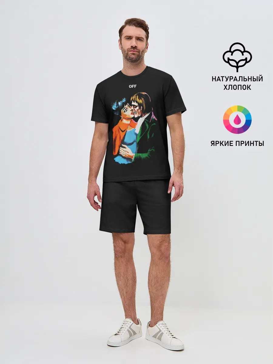 Мужской костюм с шортами / OFF-FACE