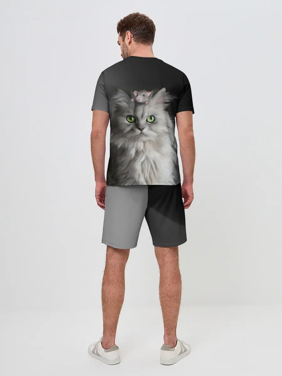 Мужской костюм с шортами / Кот и мышка