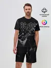 Мужской костюм с шортами / AC/DC
