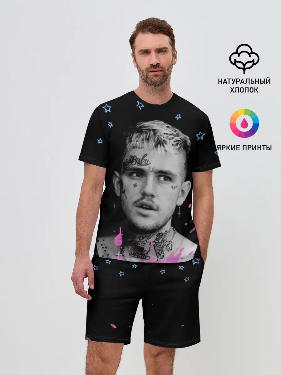 Мужской костюм с шортами / LIL PEEP - Runaway