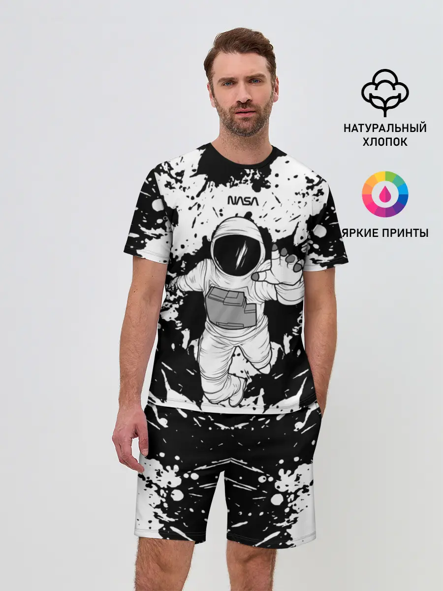 Мужской костюм с шортами / NASA