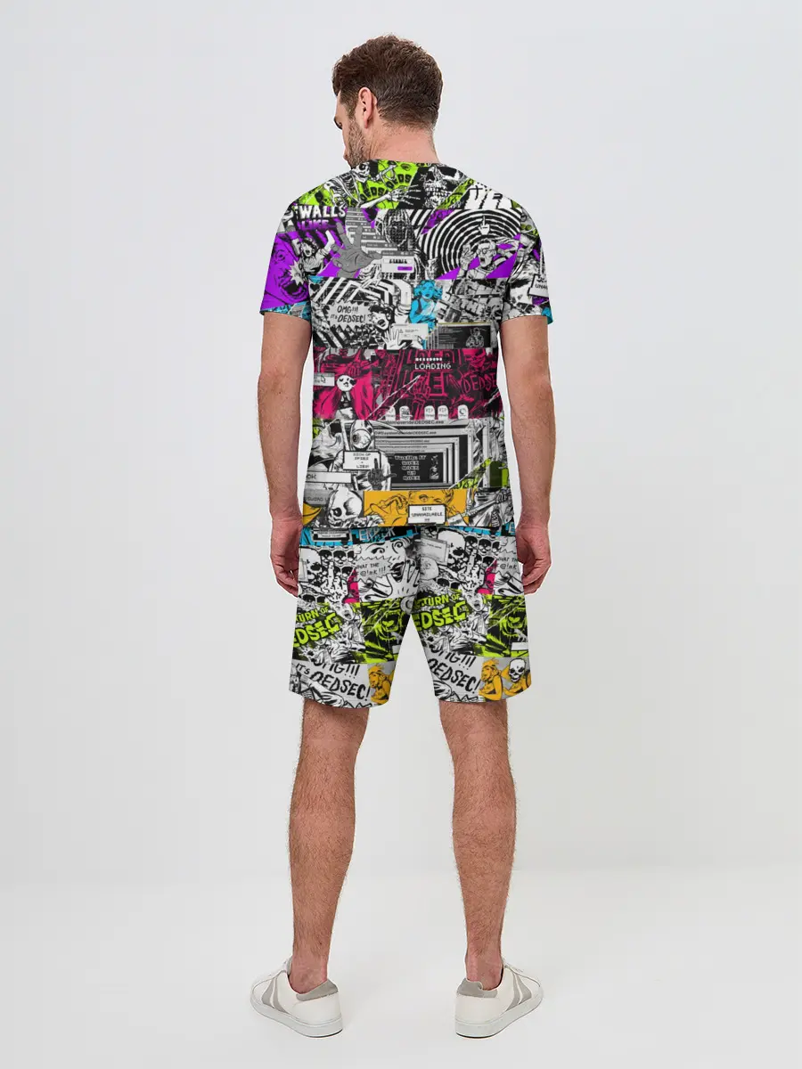 Мужской костюм с шортами / Watch Dogs