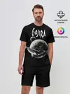 Мужской костюм с шортами / Gojira