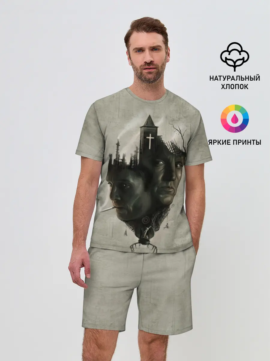 Мужской костюм с шортами / True Detective