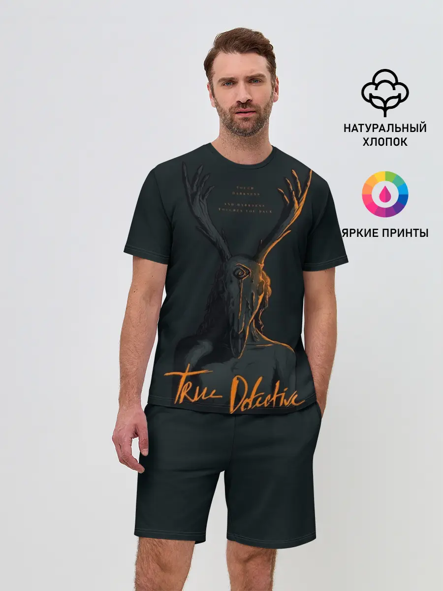 Мужской костюм с шортами / True Detective